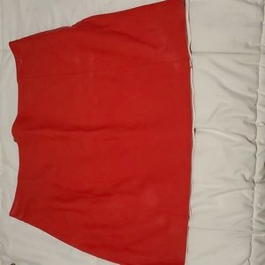 Express faux leather skirt